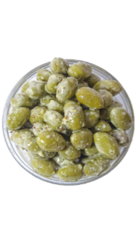 Olives Vertes Picholines  l'ail 250g