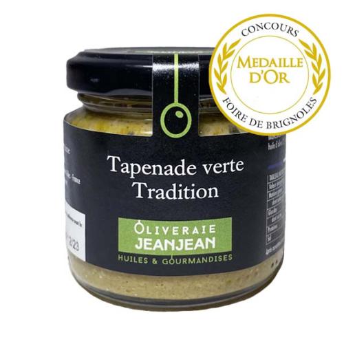 Tapenade Verte Tradition 85g - Médaille d'Or Brignoles 2023 - 